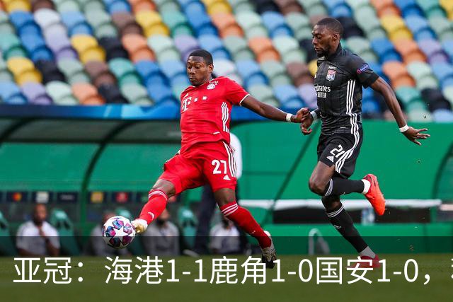 亚冠：海港1-1鹿角1-0国安1-0，积分榜实时更新